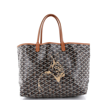 Goyard Saint Louis Tote Printed Coated Canvas PM