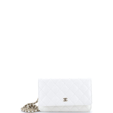 Chanel Wallet on Chain Quilted Caviar