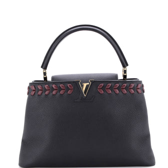 Louis Vuitton Capucines Bag Leather with Embellished Detail PM
