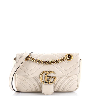 Gucci GG Marmont Flap Bag Matelasse Leather Small