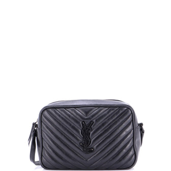 Saint Laurent Lou Camera Bag Matelasse Chevron Leather Small