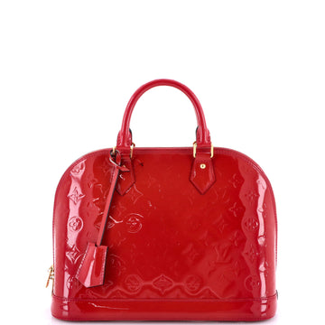 Louis Vuitton Alma Handbag Monogram Vernis PM