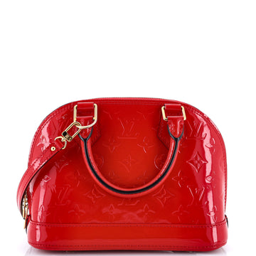 Louis Vuitton Alma Handbag Monogram Vernis BB