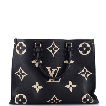 Louis Vuitton OnTheGo Tote Bicolor Monogram Empreinte Giant MM