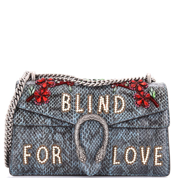 Gucci Dionysus Bag Embellished Python Small