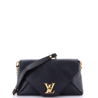 Louis Vuitton Love Note Chain Clutch Leather