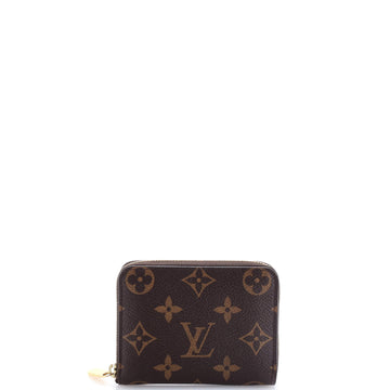 Louis Vuitton Zippy Coin Purse Monogram Canvas