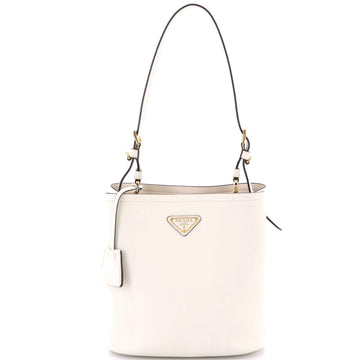 Prada Panier Bucket Bag Saffiano Leather Medium
