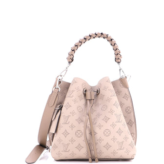Louis Vuitton Muria Bucket Bag Mahina Leather