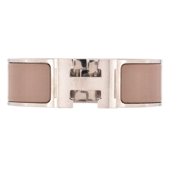 Hermes Clic H Bracelet Enamel Wide