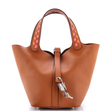 Hermes Picotin Lock Bag Tressage Epsom PM