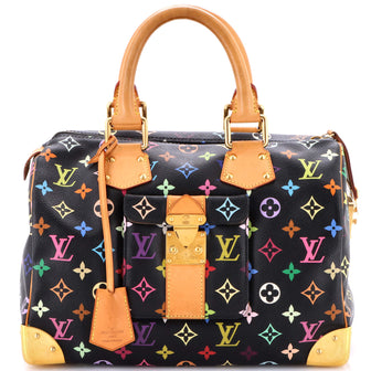 Louis Vuitton Speedy Handbag Monogram Multicolor 30