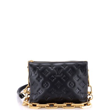 Louis Vuitton Coussin Bag Monogram Embossed Lambskin BB