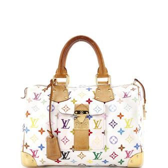 Louis Vuitton Speedy Handbag Monogram Multicolor 30