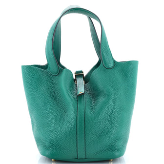 Hermes Picotin Lock Bag Clemence MM