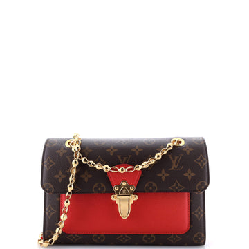 Louis Vuitton Victoire Handbag Monogram Canvas and Leather