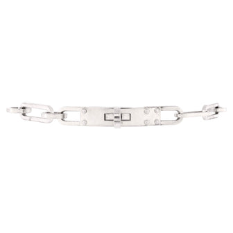 Hermes Kelly Chaine Bracelet Sterling Silver Small