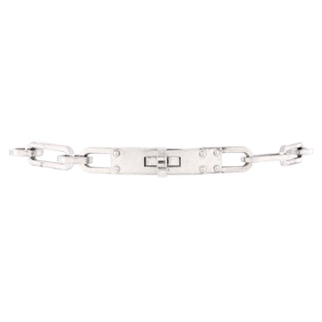 Hermes Kelly Chaine Bracelet Sterling Silver Small