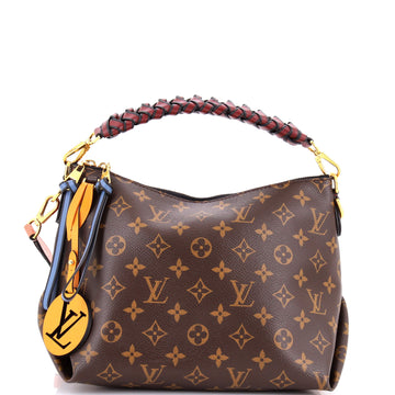 Louis Vuitton Braided Handle Beaubourg Hobo Monogram Canvas Mini