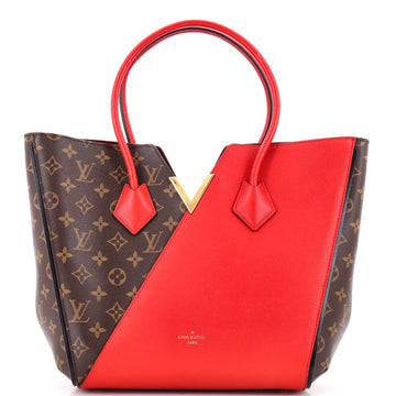 Louis Vuitton Kimono Handbag Monogram Canvas and Leather MM