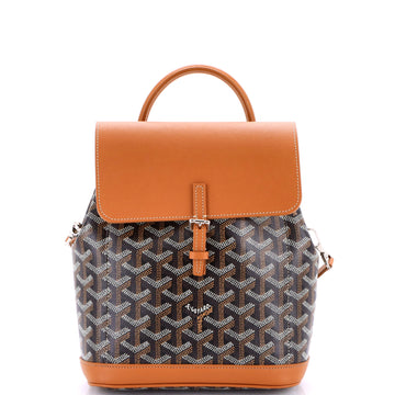 Goyard Alpin Backpack Coated Canvas Mini