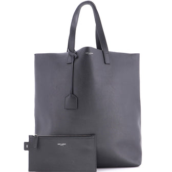 Saint Laurent Shopper Tote Leather Tall