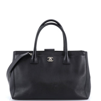 Chanel Cerf Executive Tote Leather Medium