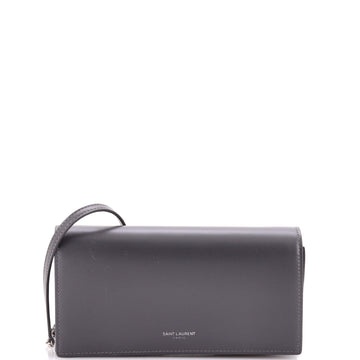 Saint Laurent Paris Chain Wallet Leather Mini