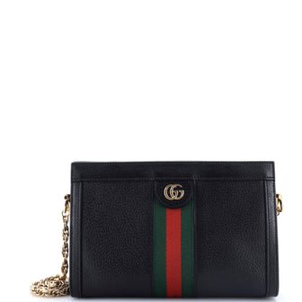 Gucci Ophidia Chain Shoulder Bag Leather Small