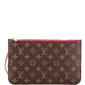 Louis Vuitton Neverfull Pochette Monogram Canvas Large