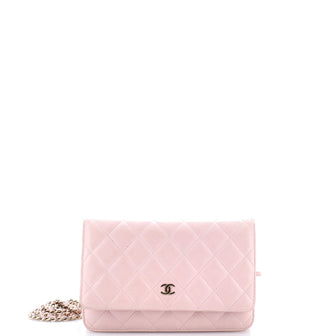 Chanel Wallet on Chain Quilted Lambskin