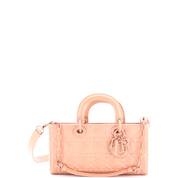 Christian Dior Ultra Matte Lady D-Joy Bag Diamond Motif Cannage Calfskin Medium