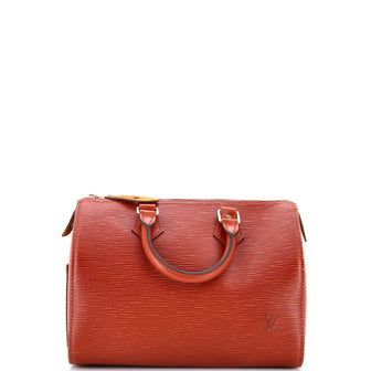 Louis Vuitton Speedy Handbag Epi Leather 25