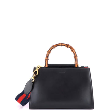 Gucci Nymphaea Top Handle Bag Leather Small