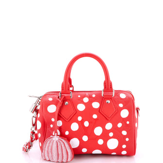 Louis Vuitton Speedy Bandouliere Bag Yayoi Kusama Infinity Dots Monogram Empreinte Giant 20