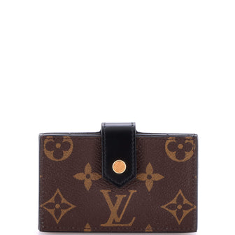Louis Vuitton Gusseted Card Holder Monogram Canvas