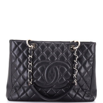 Chanel Grand Shopping Tote Quilted Calfskin
