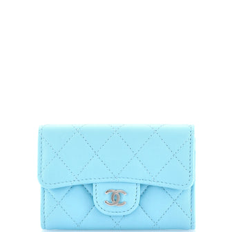 Chanel Classic Flap Card Case Quilted Lambskin