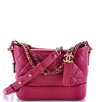 Chanel Gabrielle Hobo Quilted Aged Calfskin Small