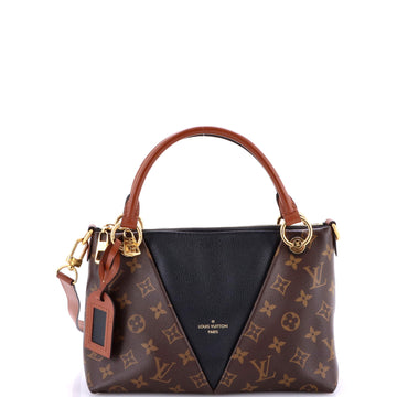Louis Vuitton V Tote Monogram Canvas and Leather BB