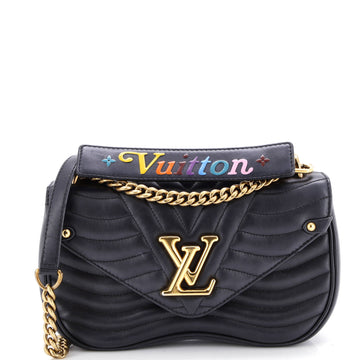 Louis Vuitton New Wave Chain Bag Quilted Leather MM