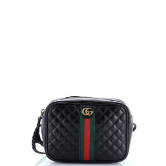 Gucci Trapuntata Camera Bag Quilted Leather Mini