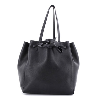 Celine Phantom Tie Cabas Tote Leather Medium