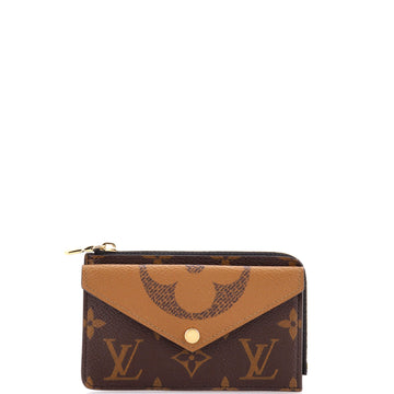Louis Vuitton Recto Verso Card Holder Reverse Monogram Canvas