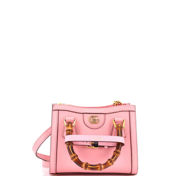 Gucci Diana NM Bamboo Handle Tote Leather Mini