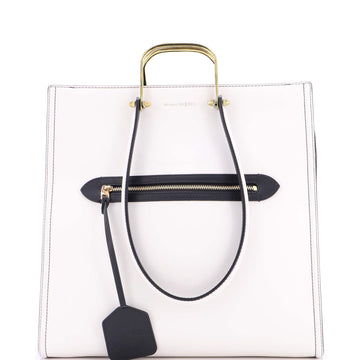 Alexander McQueen The Tall Story Tote Leather