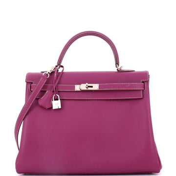 Hermes Candy Kelly Handbag Epsom 35