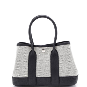 Hermes Neo Garden Tote Toile and Leather 23