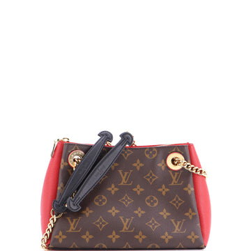 Louis Vuitton Surene Handbag Monogram Canvas with Leather BB