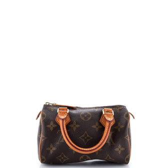 Louis Vuitton Speedy Mini HL Handbag Monogram Canvas